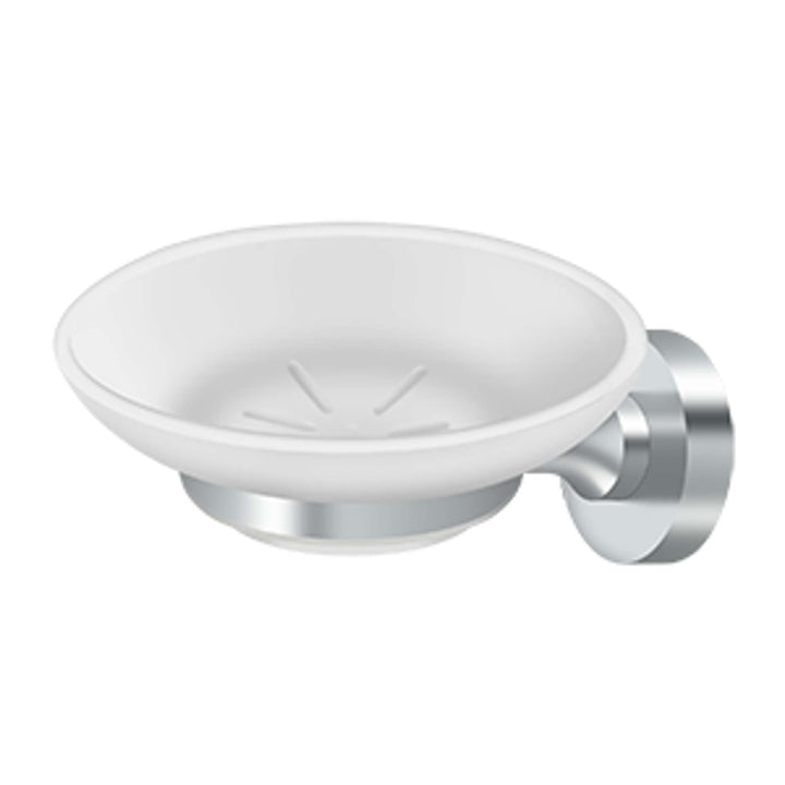 Deltana - Frosted Glass Soap Dish, BBN Series