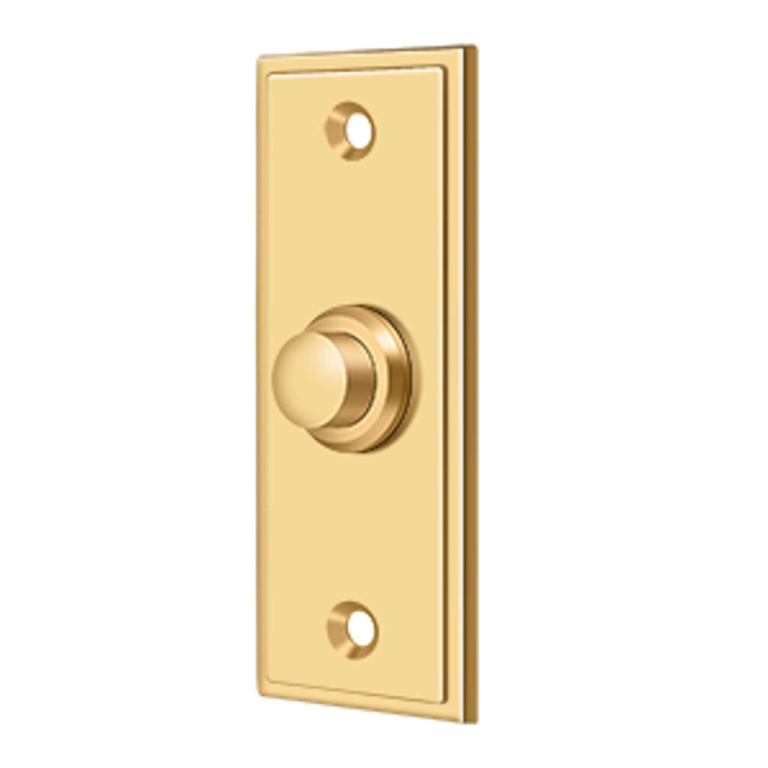 Deltana - Bell Button, Rectangular Contemporary