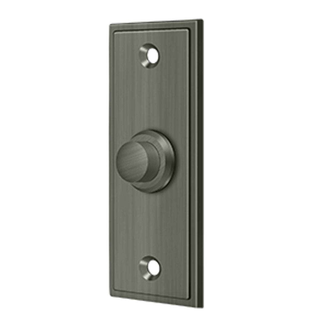 Deltana - Bell Button, Rectangular Contemporary