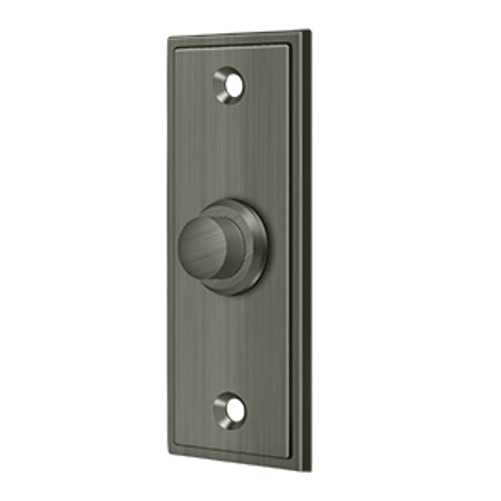 Deltana - Bell Button, Rectangular Contemporary