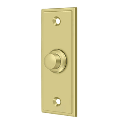 Deltana - Bell Button, Rectangular Contemporary