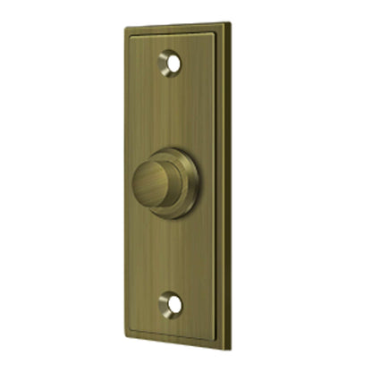 Deltana - Bell Button, Rectangular Contemporary