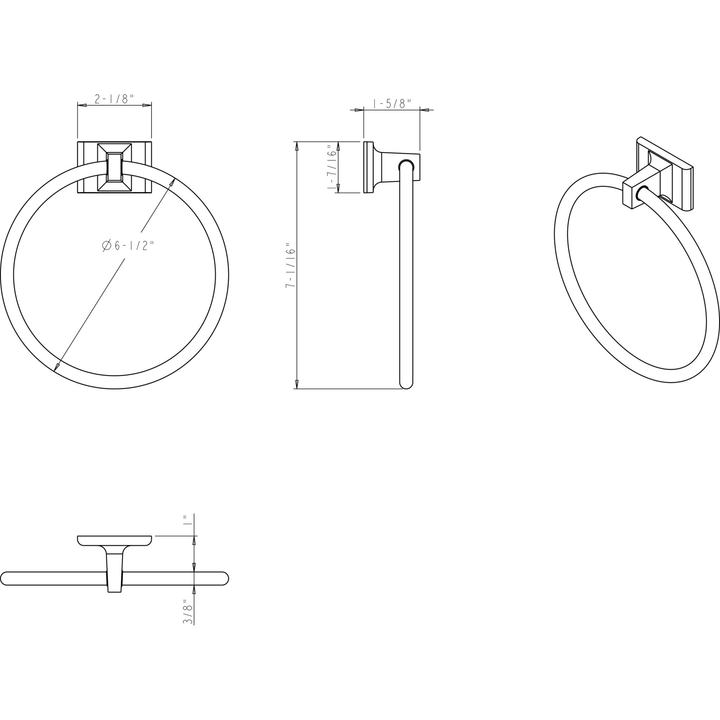 Elements - Bridgeport Towel Rings