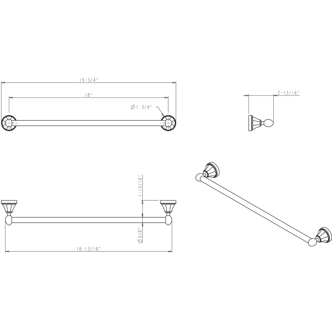 Elements - Newbury Towel Bars