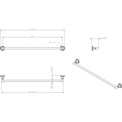 Elements - Newbury Towel Bars