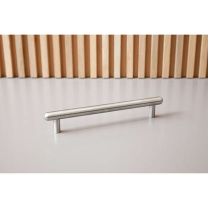 Chapman & Bose - BRUSHED STAINLESS STEEL MINERAL BAR PULL