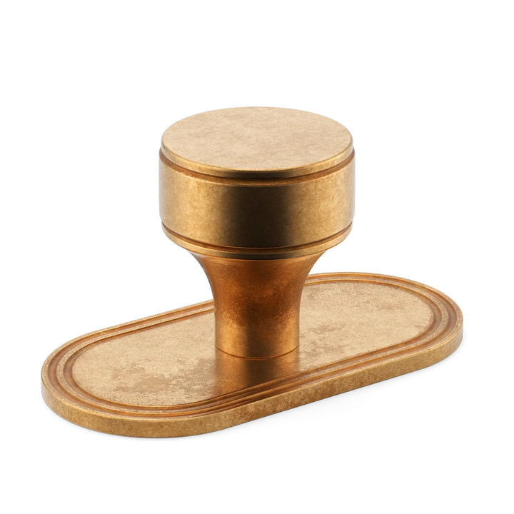 Armac Martin - Barwick Knob With Backplate Plain