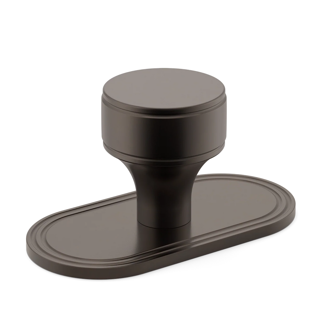 Armac Martin - Barwick Knob With Backplate Plain