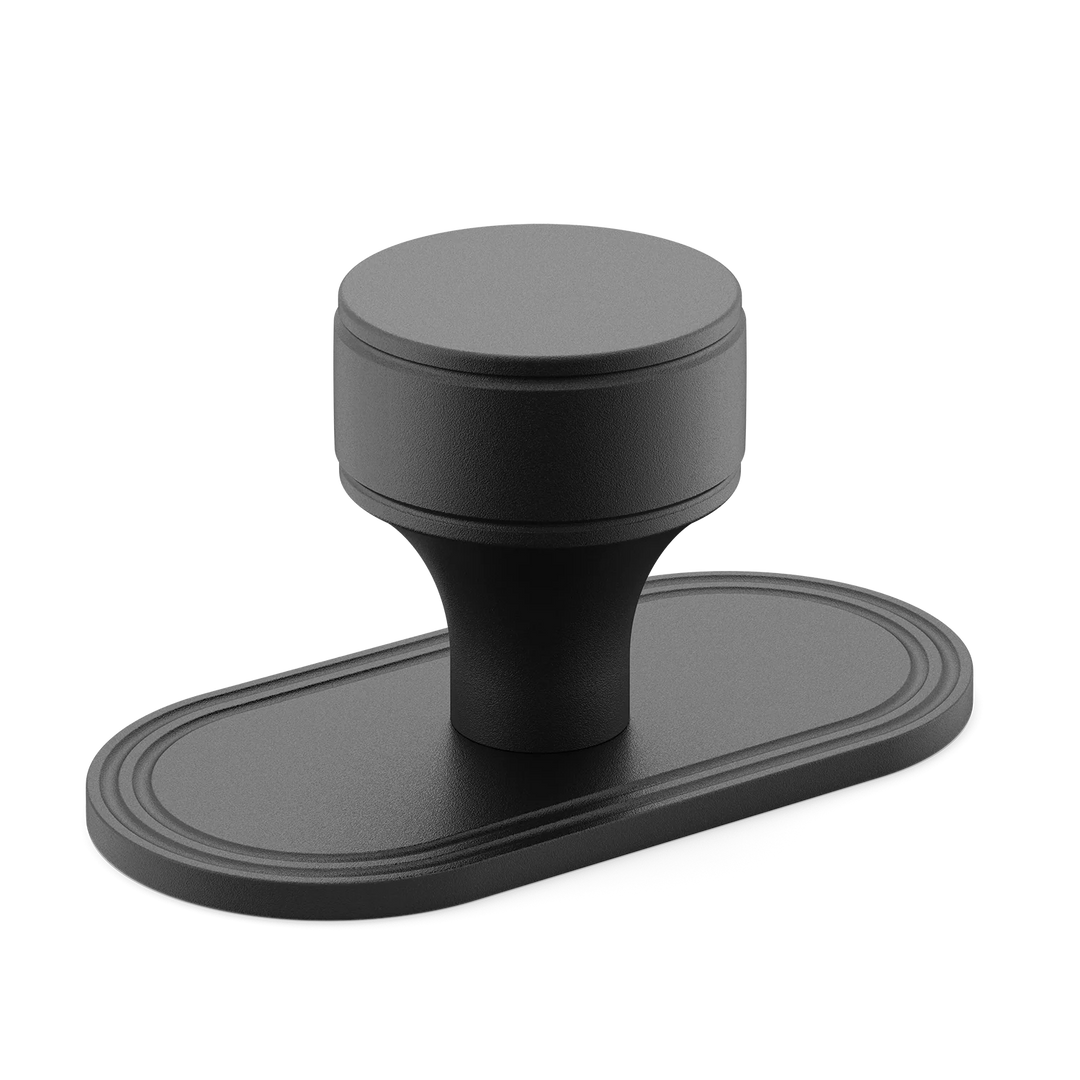Armac Martin - Barwick Knob With Backplate Plain