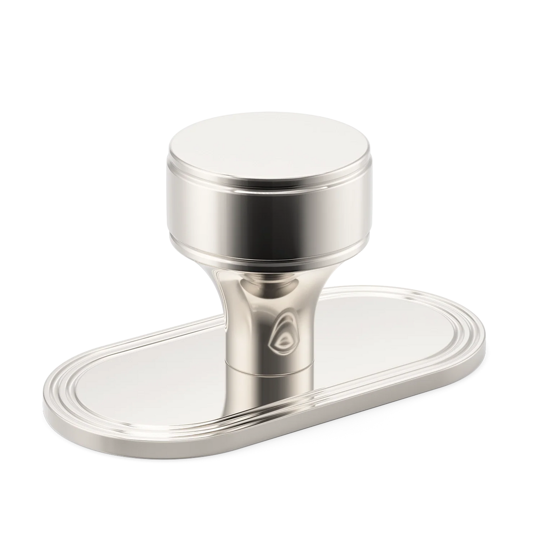 Armac Martin - Barwick Knob With Backplate Plain