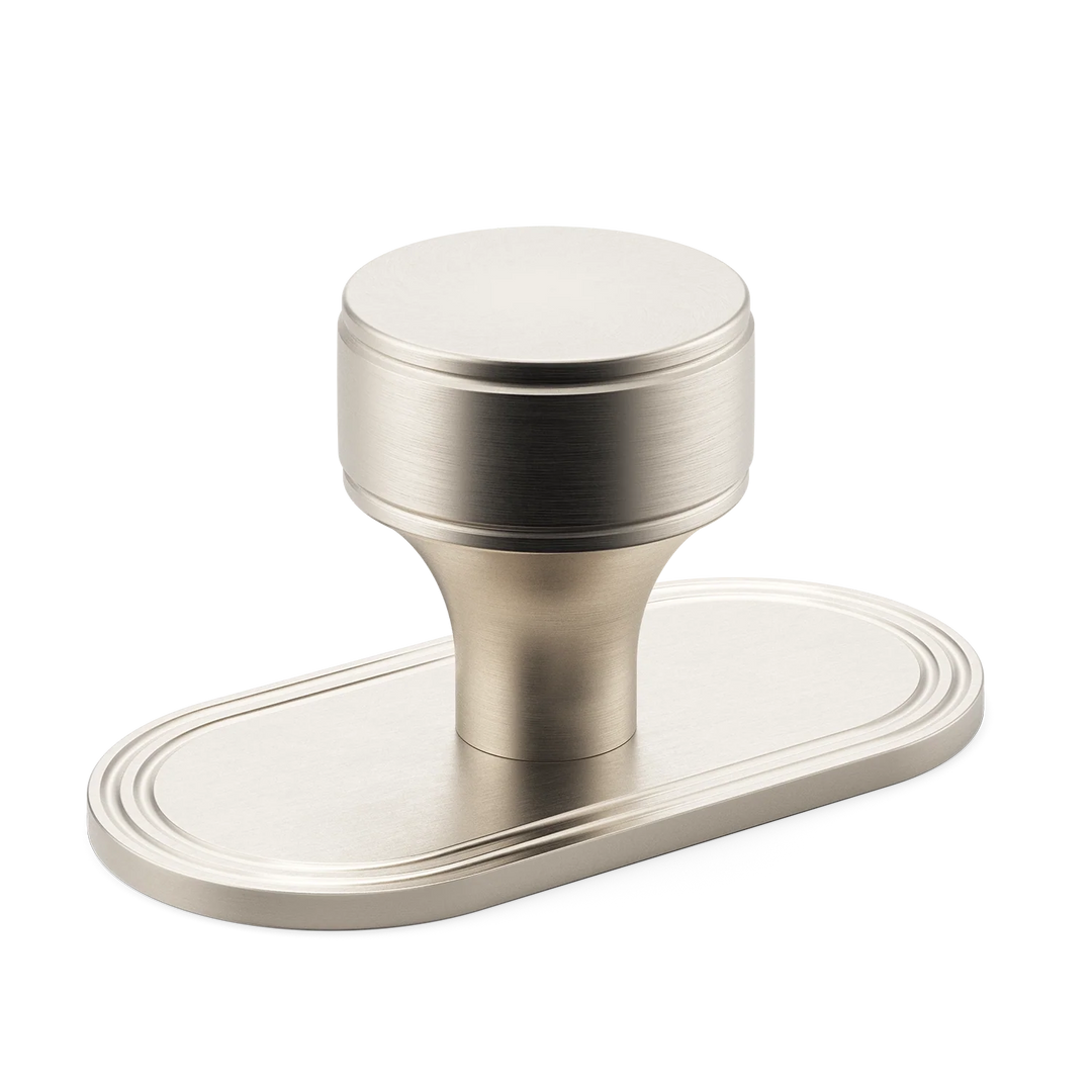 Armac Martin - Barwick Knob With Backplate Plain