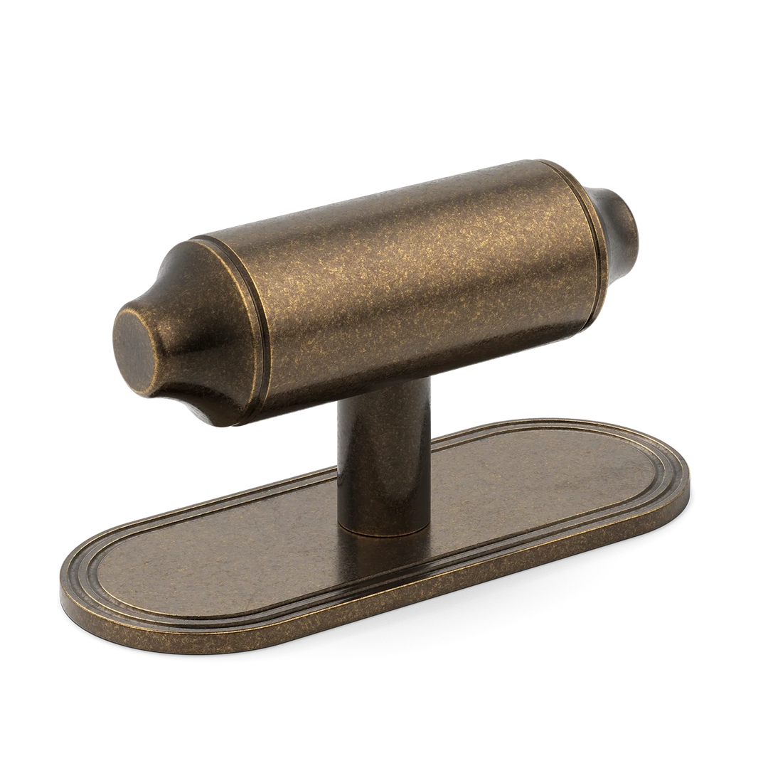 Armac Martin - Barwick T-Bar Handle - With Backplate Plain
