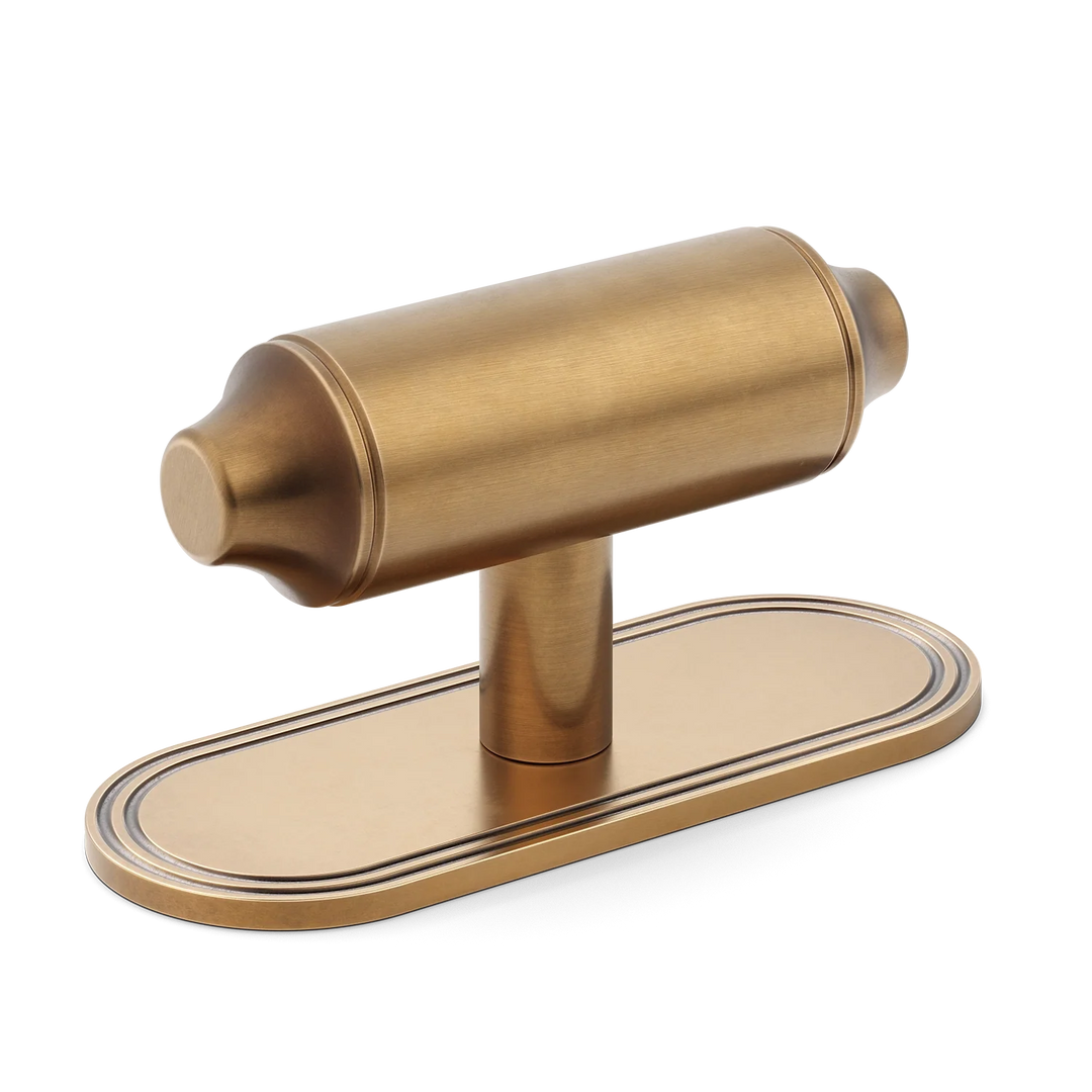 Armac Martin - Barwick T-Bar Handle - With Backplate Plain