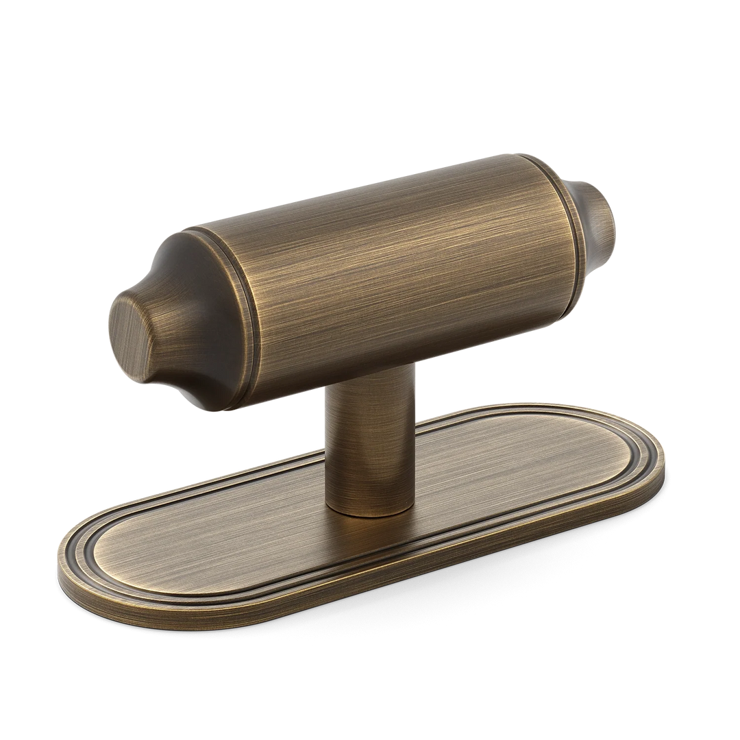 Armac Martin - Barwick T-Bar Handle - With Backplate Plain