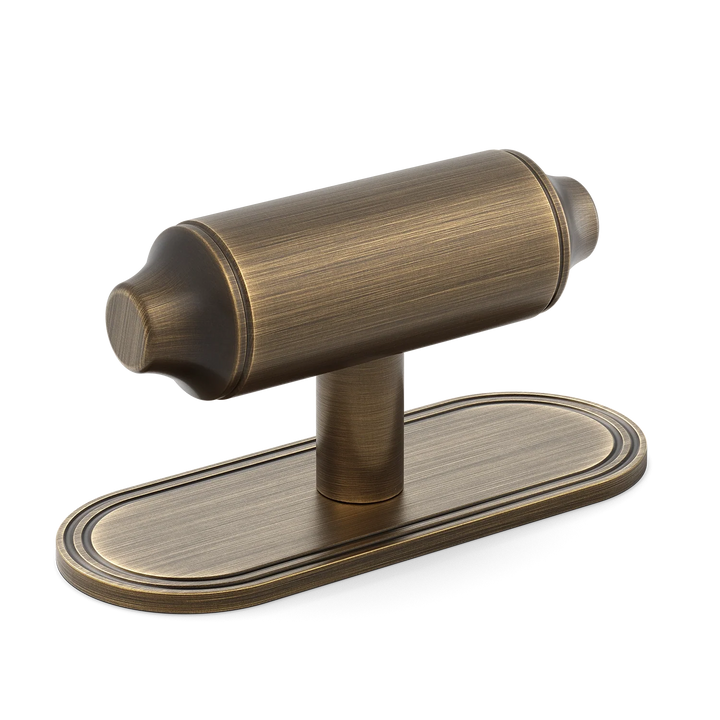 Armac Martin - Barwick T-Bar Handle - With Backplate Plain