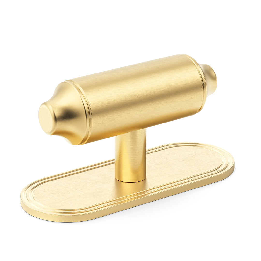 Armac Martin - Barwick T-Bar Handle - With Backplate Plain