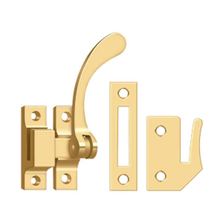 Deltana - Window Lock, Casement Fastener, Reversible, 4-1/2"