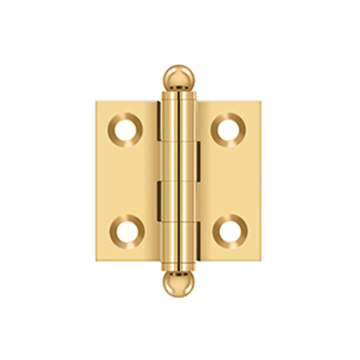 Deltana - 1-1/2" x 1-1/2" Hinge, w/ Ball Tips, Specialty Solid Brass