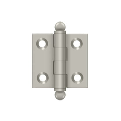 Deltana - 1-1/2" x 1-1/2" Hinge, w/ Ball Tips, Specialty Solid Brass