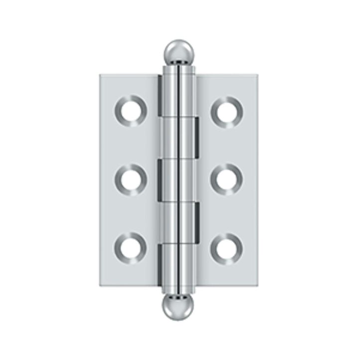 Deltana - 2" x 1-1/2" Hinge, w/ Ball Tips, Specialty Solid Brass