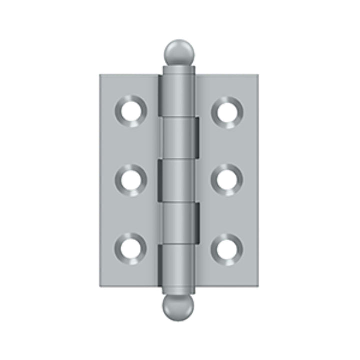 Deltana - 2" x 1-1/2" Hinge, w/ Ball Tips, Specialty Solid Brass