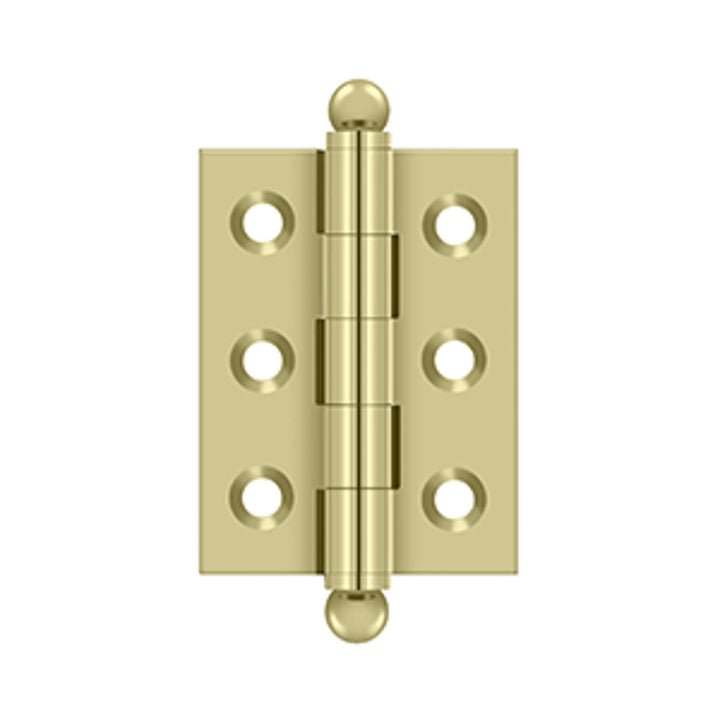 Deltana - 2" x 1-1/2" Hinge, w/ Ball Tips, Specialty Solid Brass