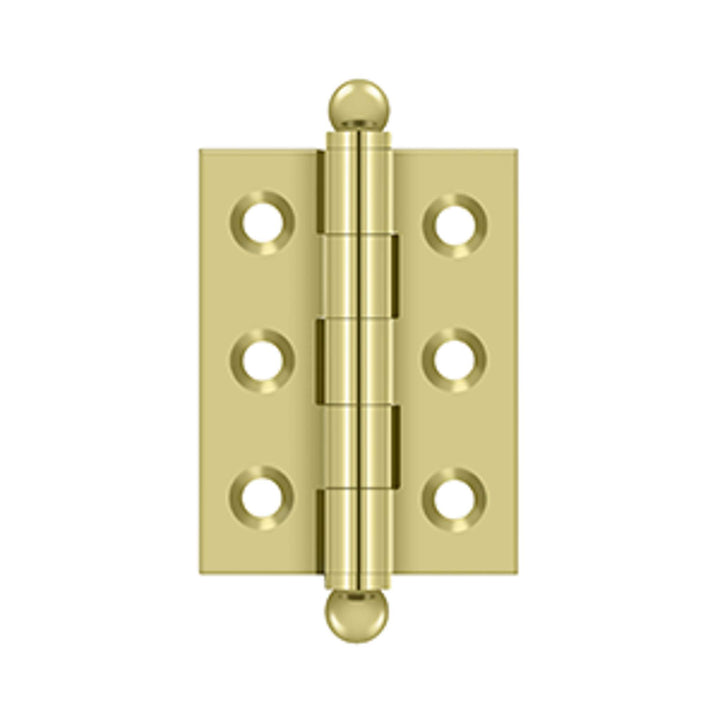 Deltana - 2" x 1-1/2" Hinge, w/ Ball Tips, Specialty Solid Brass