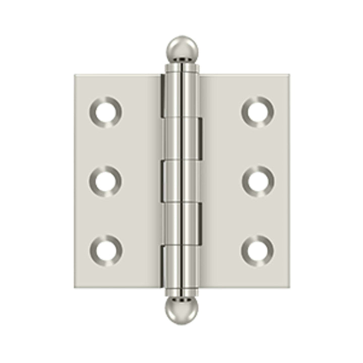 Deltana - 2" x 2" Hinge, w/ Ball Tips, Specialty Solid Brass