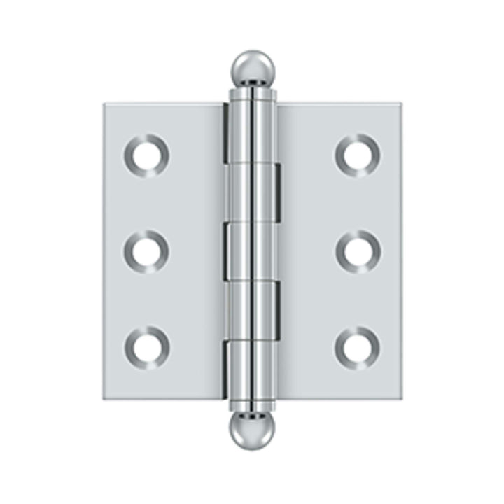 Deltana - 2" x 2" Hinge, w/ Ball Tips, Specialty Solid Brass