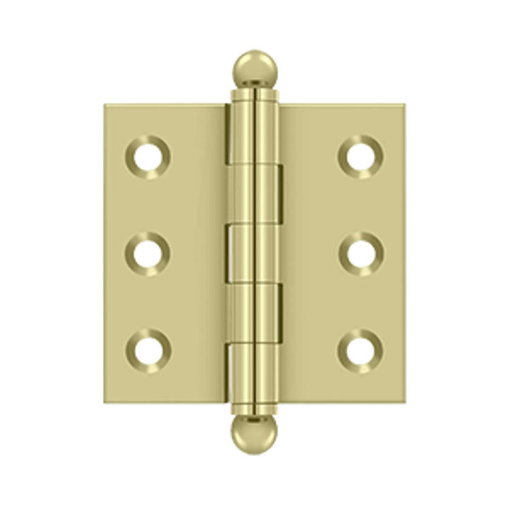 Deltana - 2" x 2" Hinge, w/ Ball Tips, Specialty Solid Brass