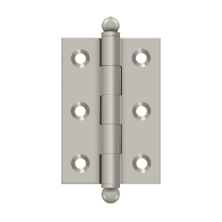 Deltana - 2-1/2" x 1-11/16" Hinge, w/ Ball Tips, Specialty Solid Brass