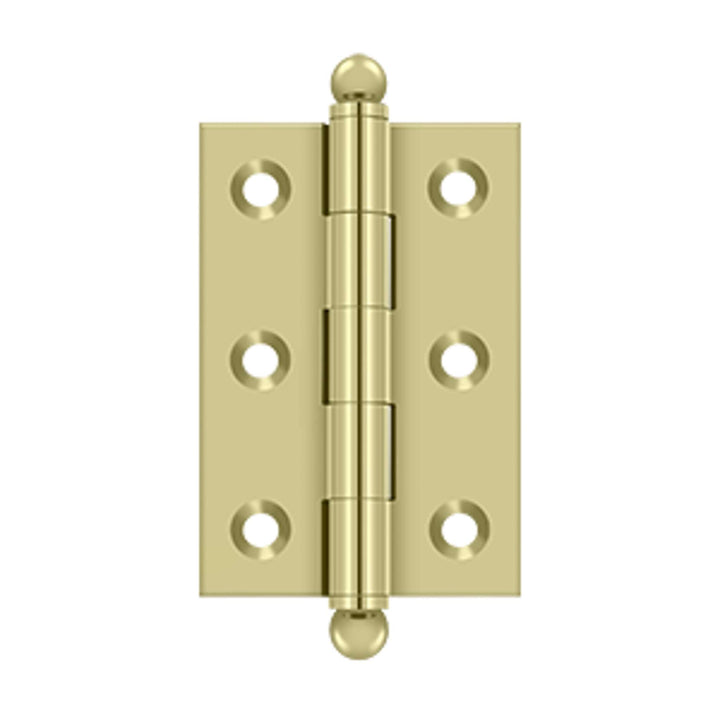 Deltana - 2-1/2" x 1-11/16" Hinge, w/ Ball Tips, Specialty Solid Brass