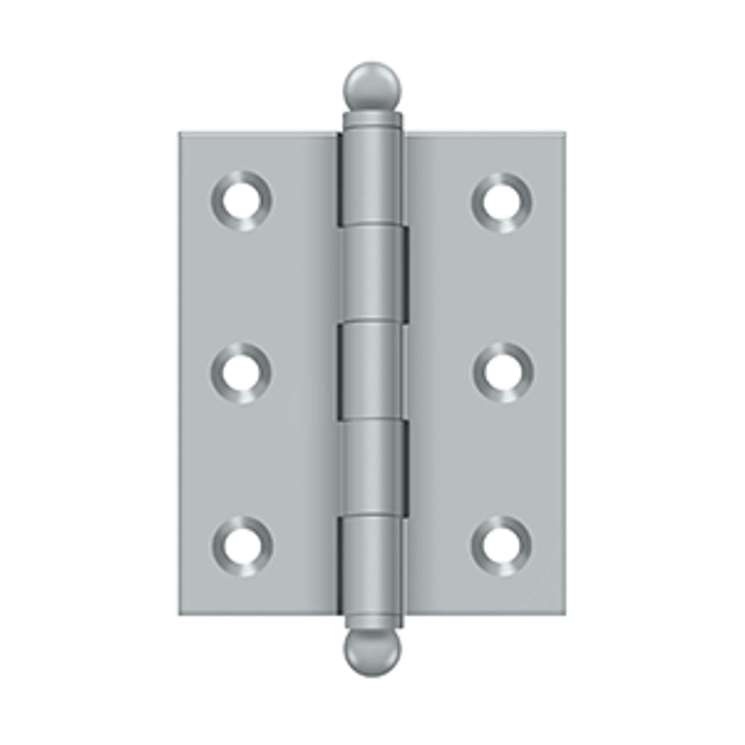 Deltana - 2-1/2" x 2" Hinge, w/ Ball Tips, Specialty Solid Brass