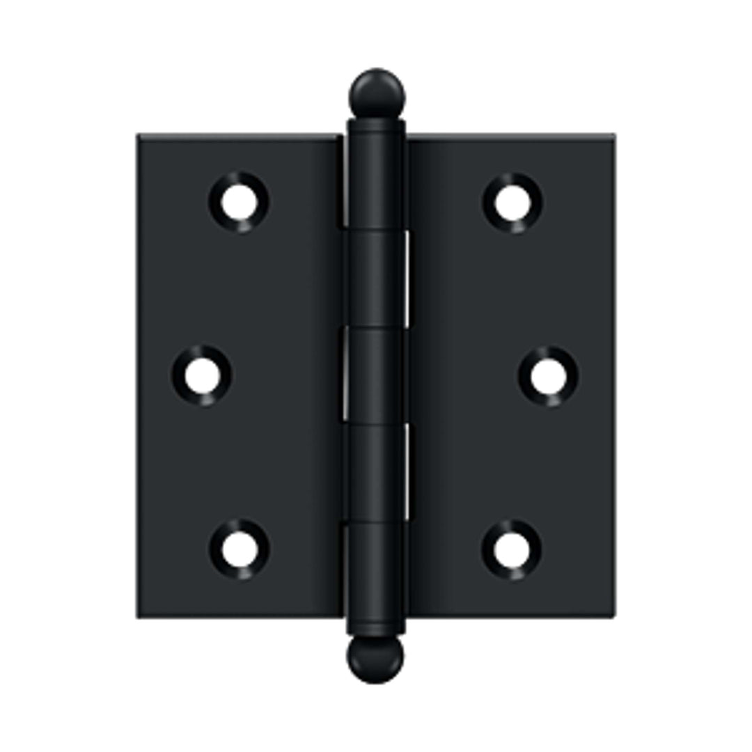 Deltana - 2-1/2" x 2-1/2" Hinge, w/ Ball Tips, Specialty Solid Brass