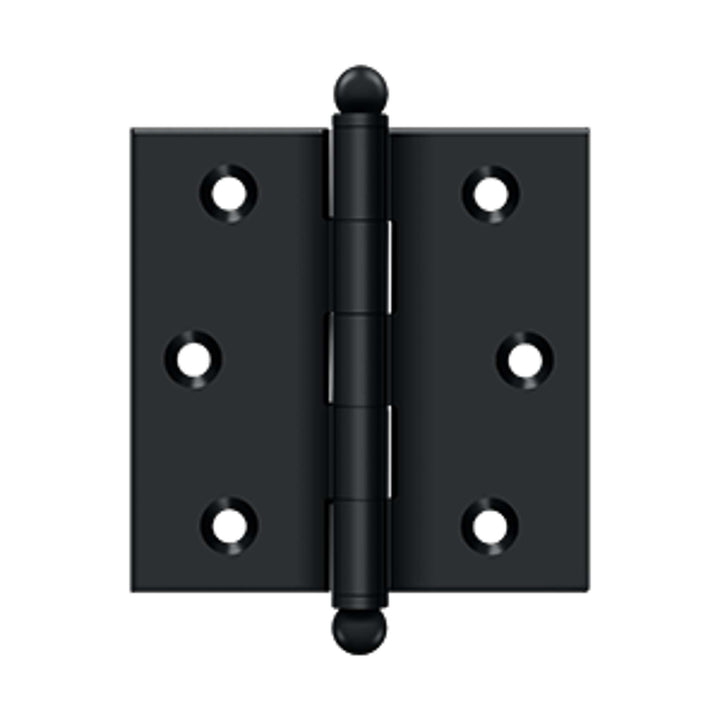 Deltana - 2-1/2" x 2-1/2" Hinge, w/ Ball Tips, Specialty Solid Brass