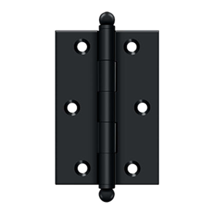 Deltana - 3" x 2" Hinge, w/ Ball Tips, Specialty Solid Brass