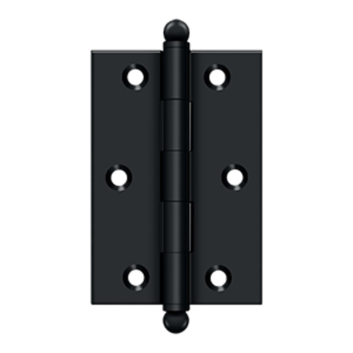 Deltana - 3" x 2" Hinge, w/ Ball Tips, Specialty Solid Brass