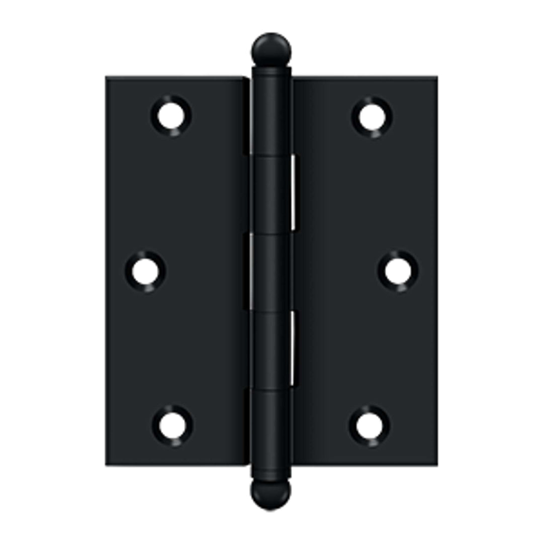 Deltana - 3" x 2-1/2" Hinge, w/ Ball Tips, Specialty Solid Brass