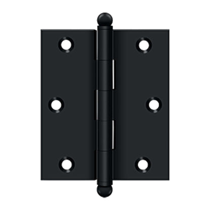 Deltana - 3" x 2-1/2" Hinge, w/ Ball Tips, Specialty Solid Brass