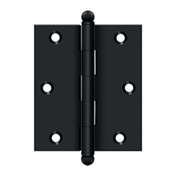 Deltana - 3" x 2-1/2" Hinge, w/ Ball Tips, Specialty Solid Brass