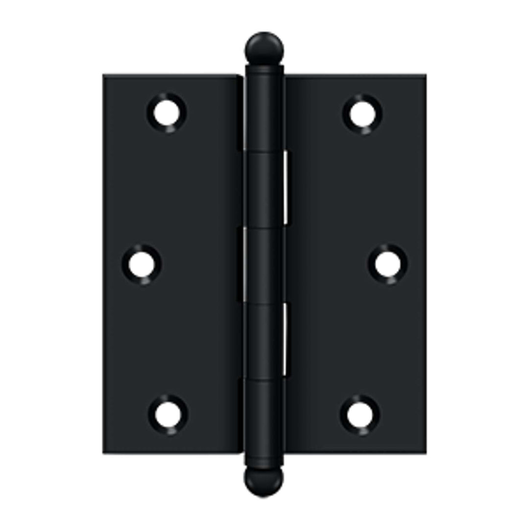 Deltana - 3" x 2-1/2" Hinge, w/ Ball Tips, Specialty Solid Brass