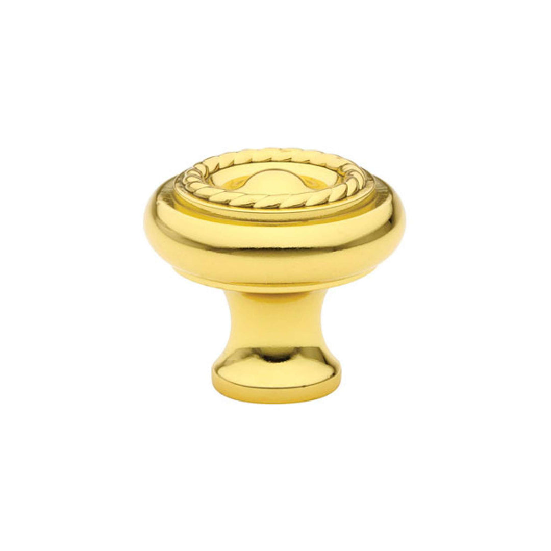 EMTEK - Brass Rope - Cabinet Knob