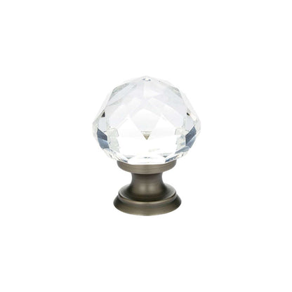 EMTEK - Diamond Glass Cabinet Knob