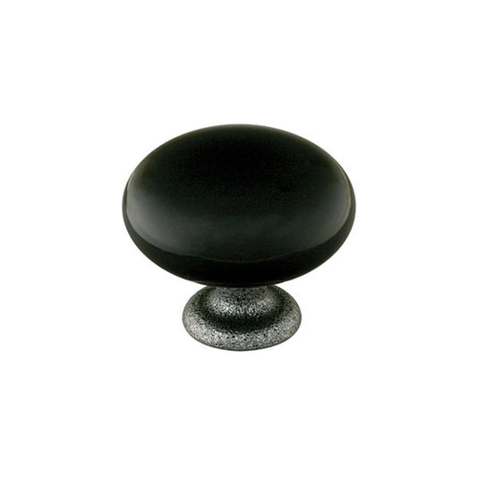 EMTEK - Madison Wardrobe Knob -  Black