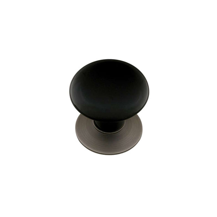 EMTEK - Porcelain Knob, Ebony