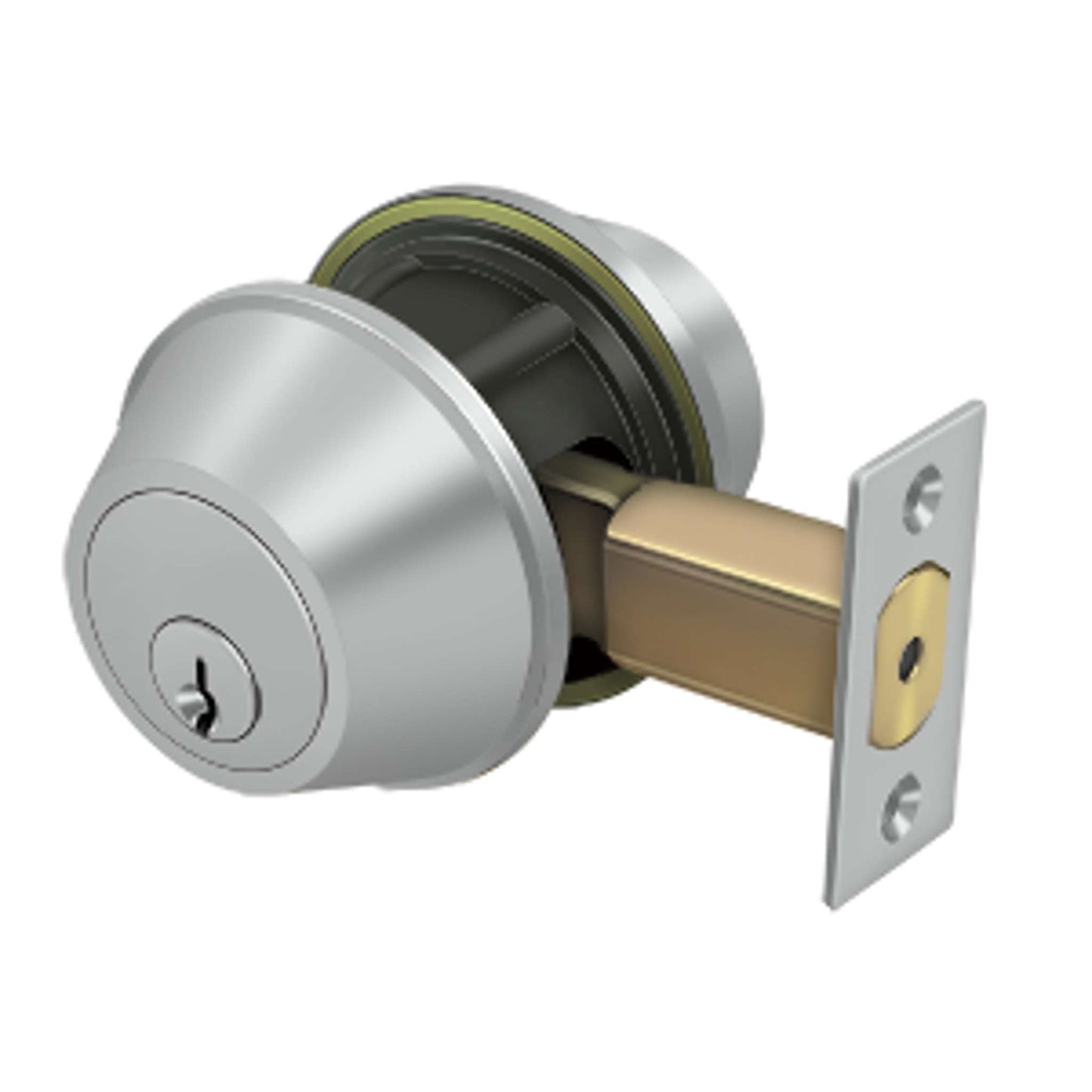 Deltana - Double Deadbolt GR2 w/ 2-3/4" Backset