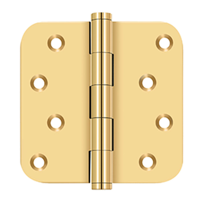 Deltana - 4" x 4" x 5/8" Radius Hinge / Zig-Zag, Solid Brass Hinges