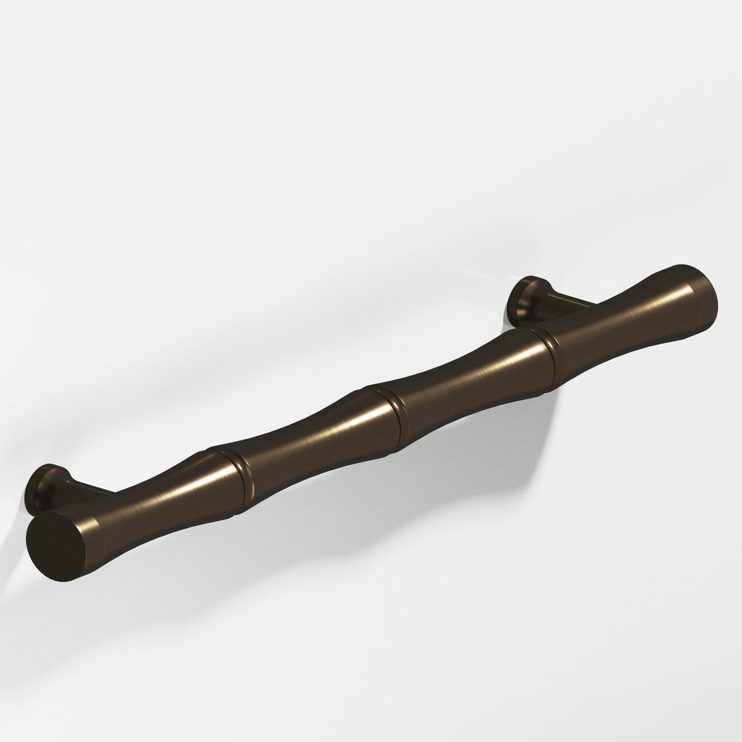 Colonial Bronze 281 Bamboo Door Pull with flared posts in Oil Rubbed Bronze