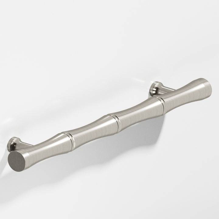 Colonial Bronze 281 Bamboo Door Pull with flared posts in Satin Nickel