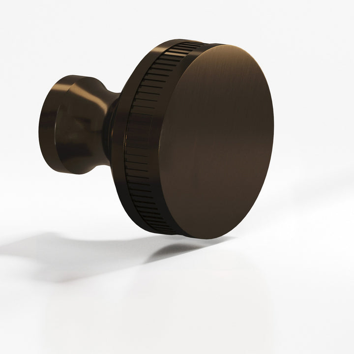 Colonial Bronze 584BB Round coined sandwich Back-to-Back Shower Door Knob Kit in Oil Rubbed Bronze